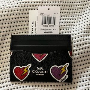 ✨SOLD✨COACH ⚡️ Slim ID Card Case